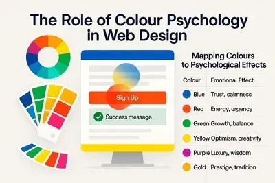 The Role of Colour Psychology in Web Design