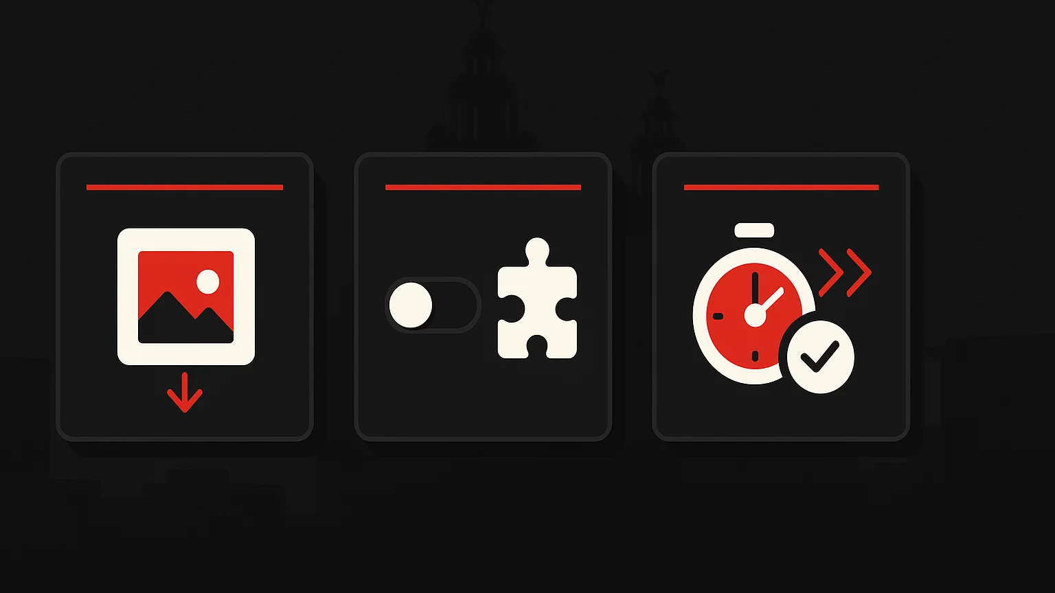 Three quick website speed fixes: compress images, cut unused plugins, turn on caching