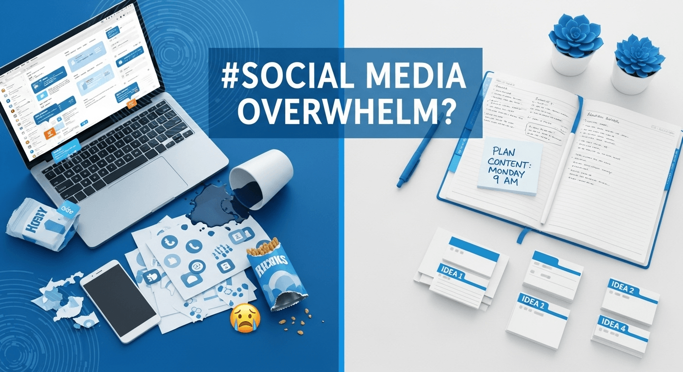 The 1-Hour-A-Week Social Media Plan 7 The 1-Hour-a-Week Social Media Plan