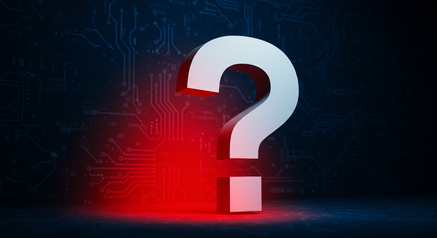 Britain'S Digital Id: Surprising Truths Revealed 5 Web illustration of question mark