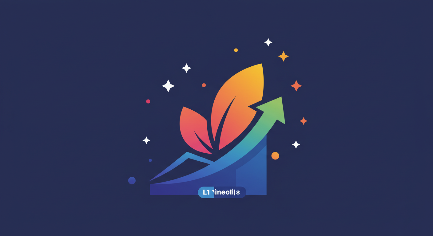 Create A Facebook Page That Gets Customers 2025 9 A powerful, uplifting graphic that embodies growth and achievement. A bold, upward-sweeping line or arrow, evolving into a vibrant, leaf-like or wing-like shape, rises from a subtle Facebook logo element. The colours shift from a foundational L1WebTips blue/green at the base to brighter, more energetic hues at the peak. Surrounding it are subtle, positive indicators like minimalist starbursts or gentle light rays, conveying success, forward momentum, and the blossoming of a small business. The overall impression is one of aspirational triumph and tangible progress.