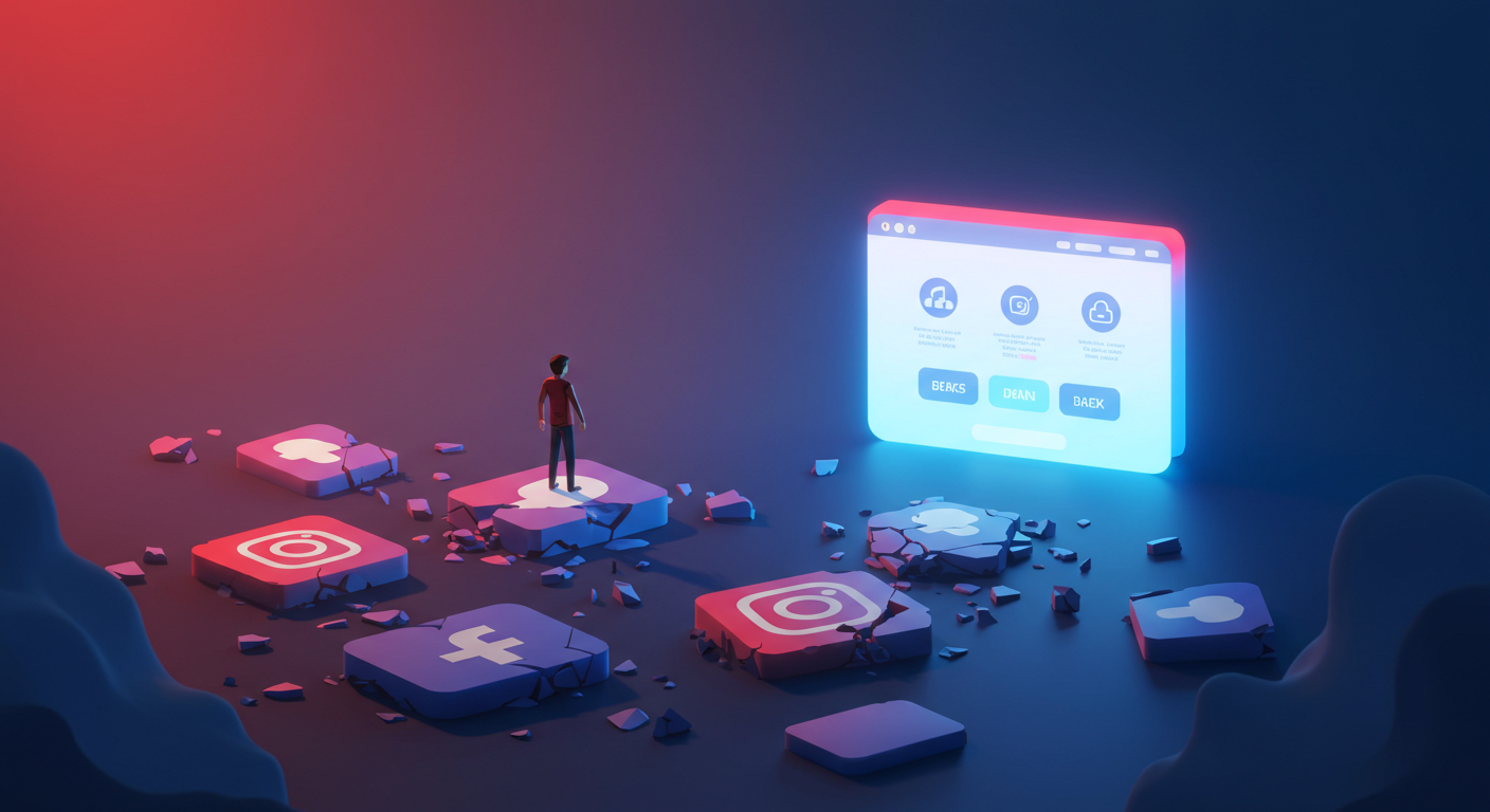 Why You Should Never Rely Solely On Facebook Or Instagram For Your Business 8 Dont rely on big social to run your businesses