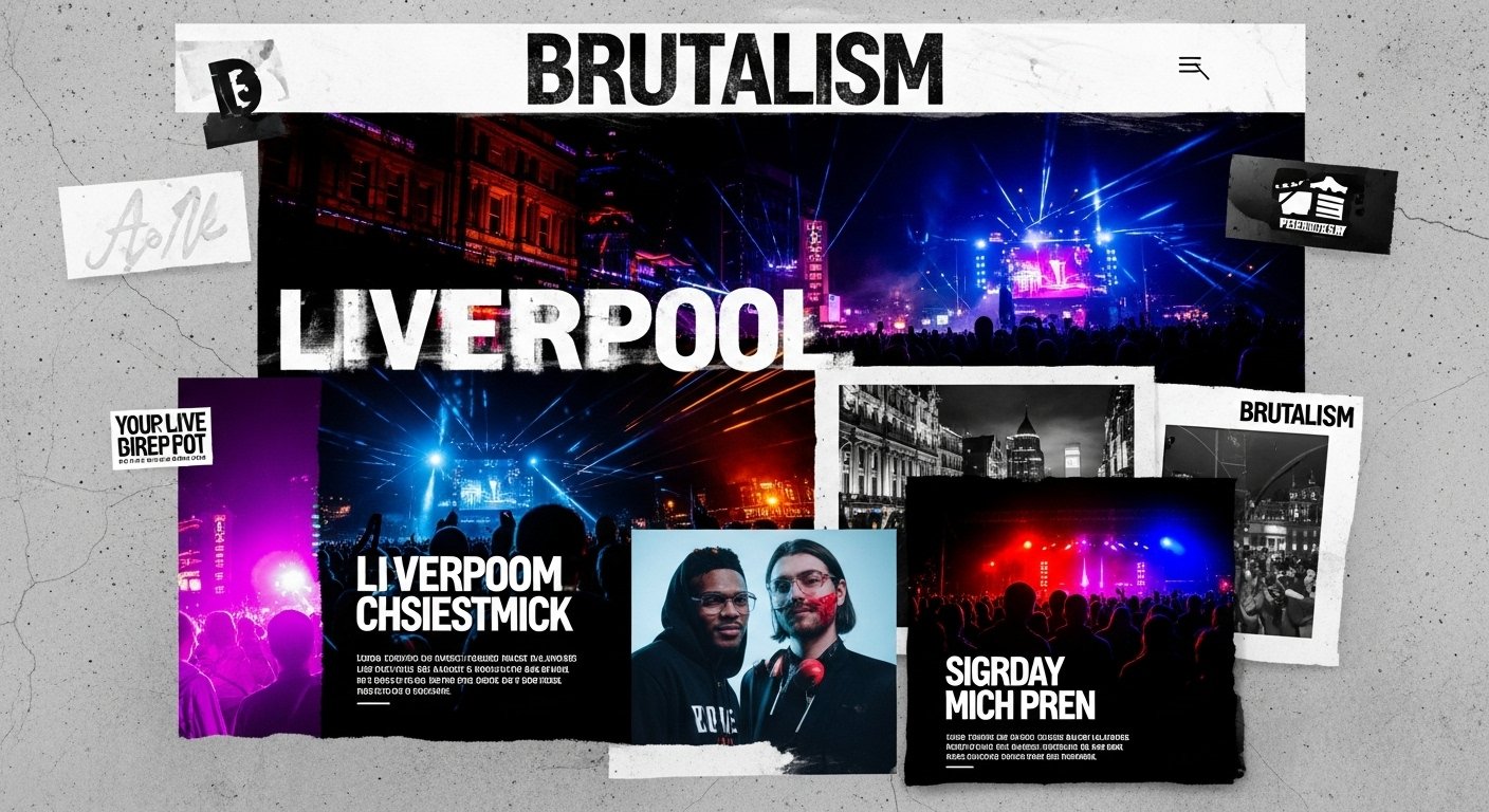 Web Design Liverpool: A Practical Guide For Small Businesses 6 brutislism design