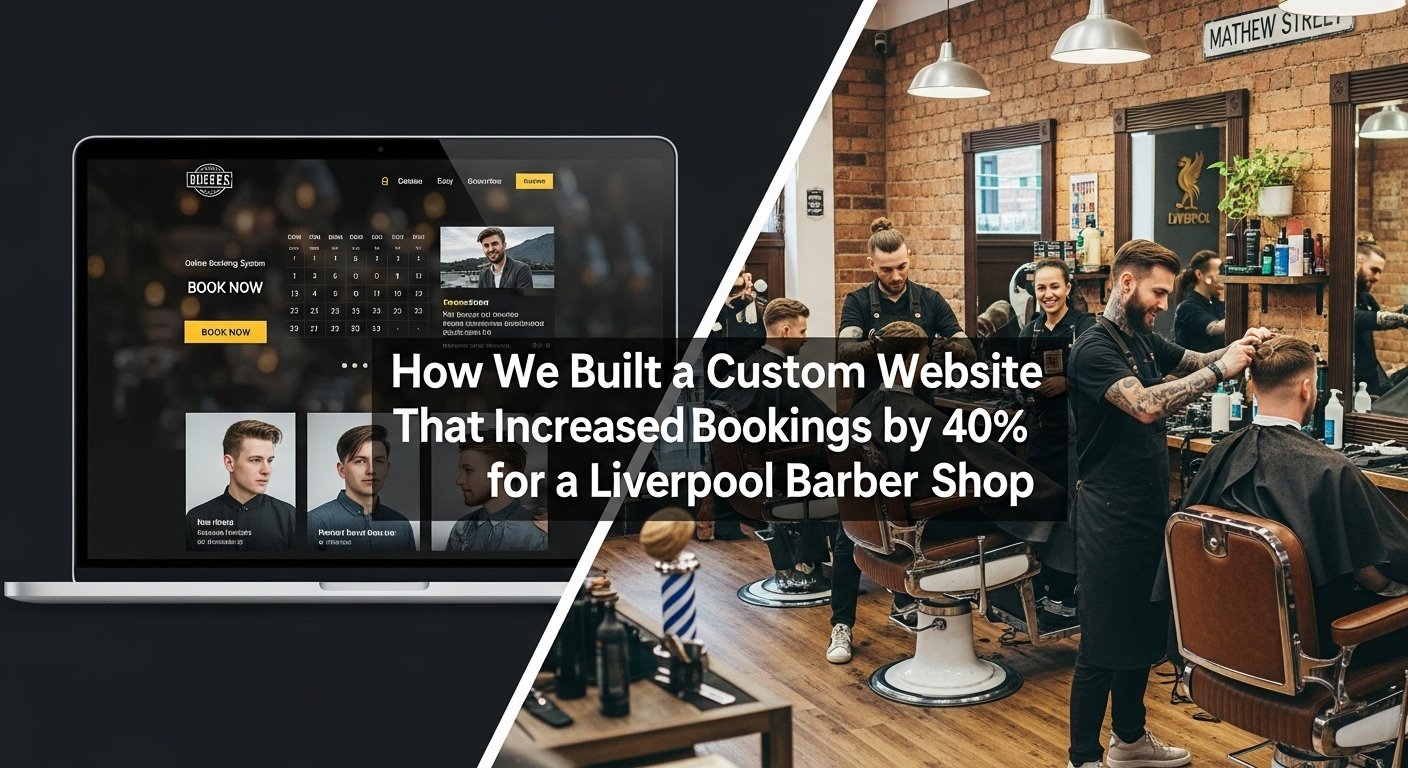 How We Built A Custom Website That Increased Bookings By 40% For A Liverpool Barber Shop 2 featured image