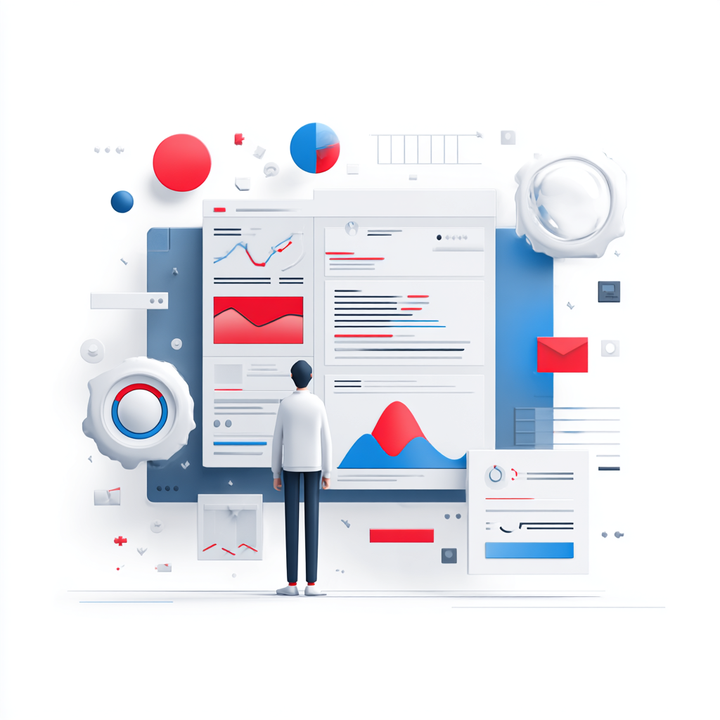 Seo Agency Liverpool 4 A digital collage representing modern SEO elements like articles, backlinks, and social profiles.