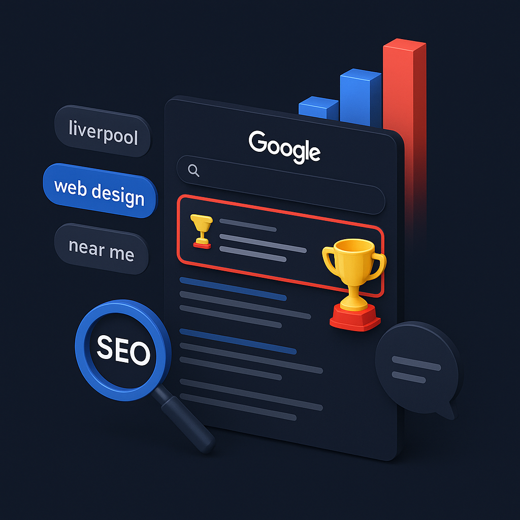 SEO ranking improvements chart